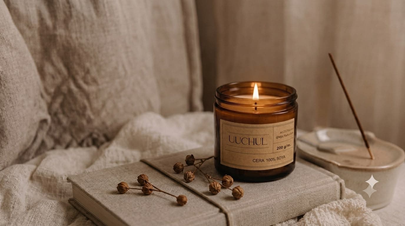 Velas aromáticas artesanales UUCHUL